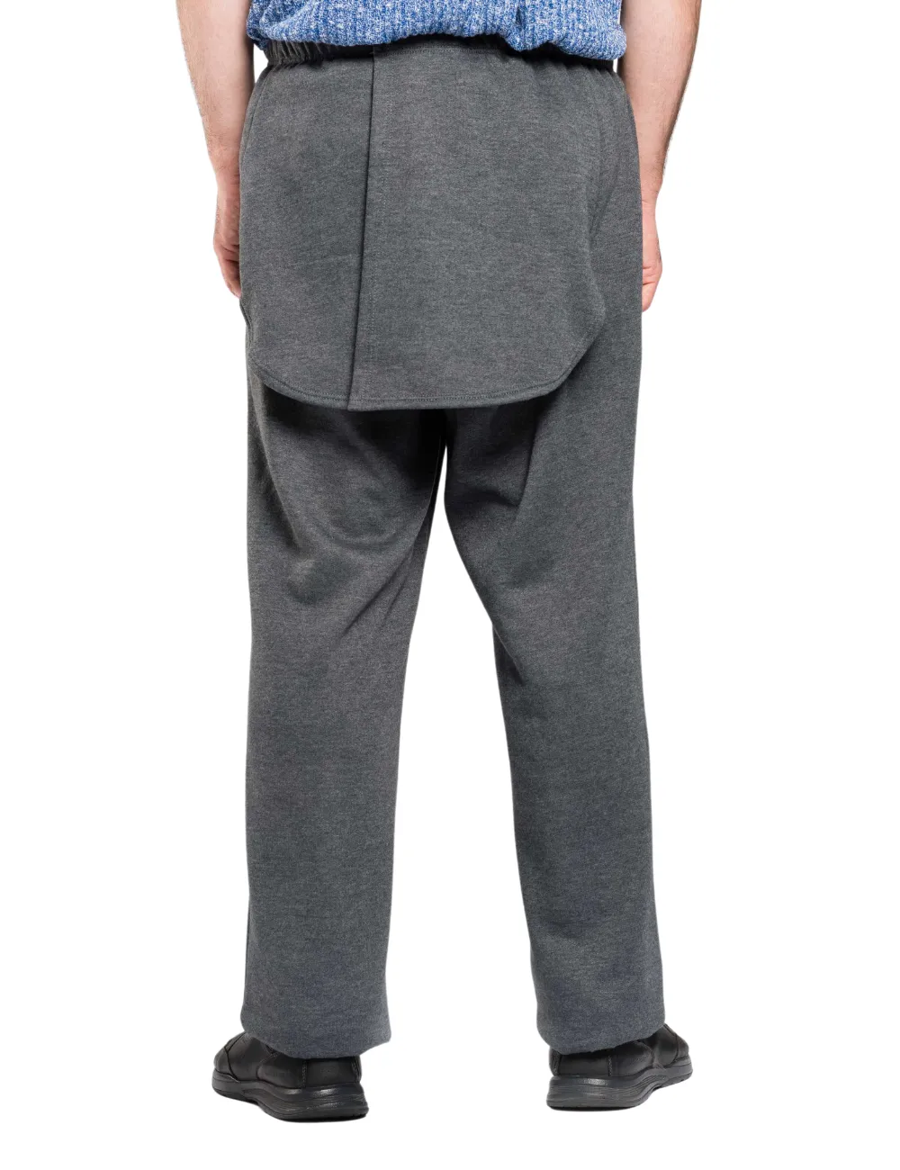 Adaptive Men's Cozy Knit Open Back Pants - Set of 3