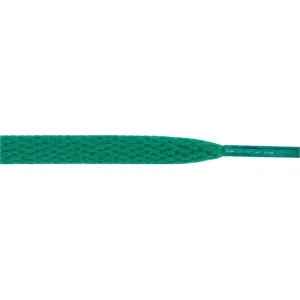 Athletic Flat 5/16" - Green (12 Pair Pack) Shoelaces