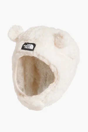 Baby Hat North Face Bear Suave Oso Gardenia White