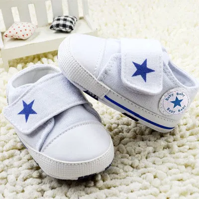 Baby soft sapatos non-slip star fashion Children sneakers