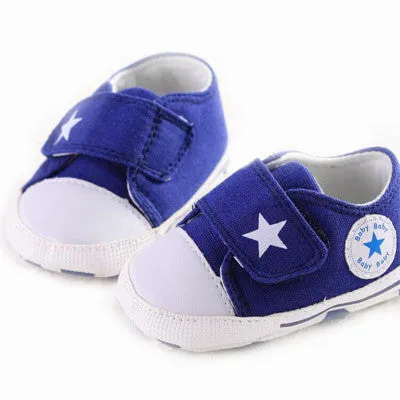 Baby soft sapatos non-slip star fashion Children sneakers