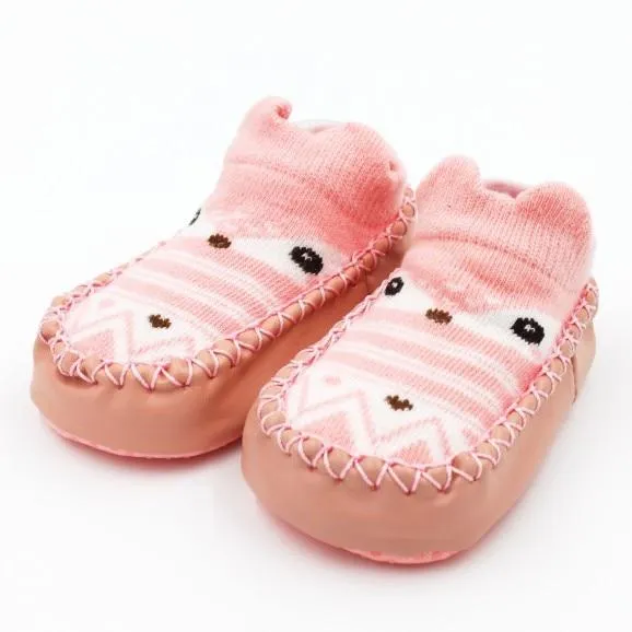 Baby Unisex Rubber Soft Anti Slip Soles Socks