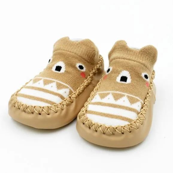 Baby Unisex Rubber Soft Anti Slip Soles Socks