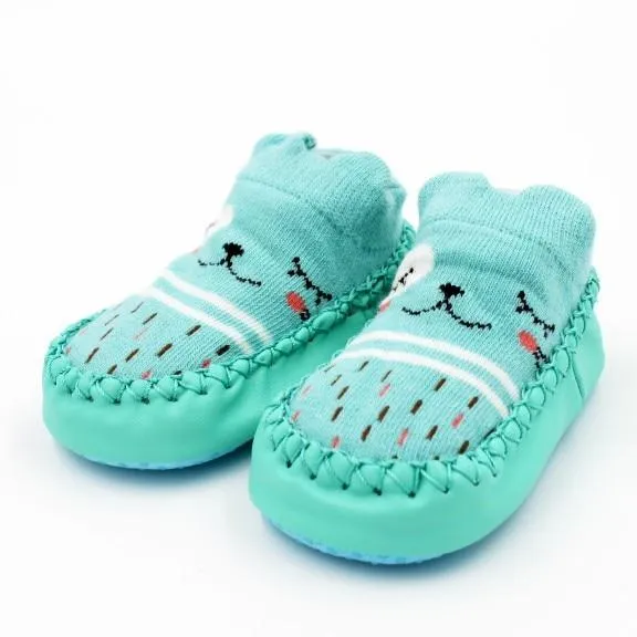 Baby Unisex Rubber Soft Anti Slip Soles Socks