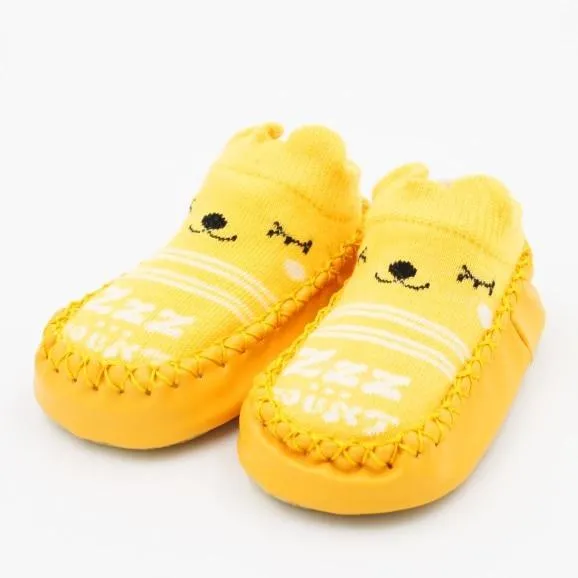 Baby Unisex Rubber Soft Anti Slip Soles Socks