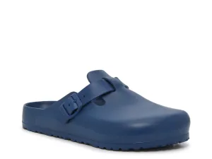 Birkenstock clogs for men, dark blue