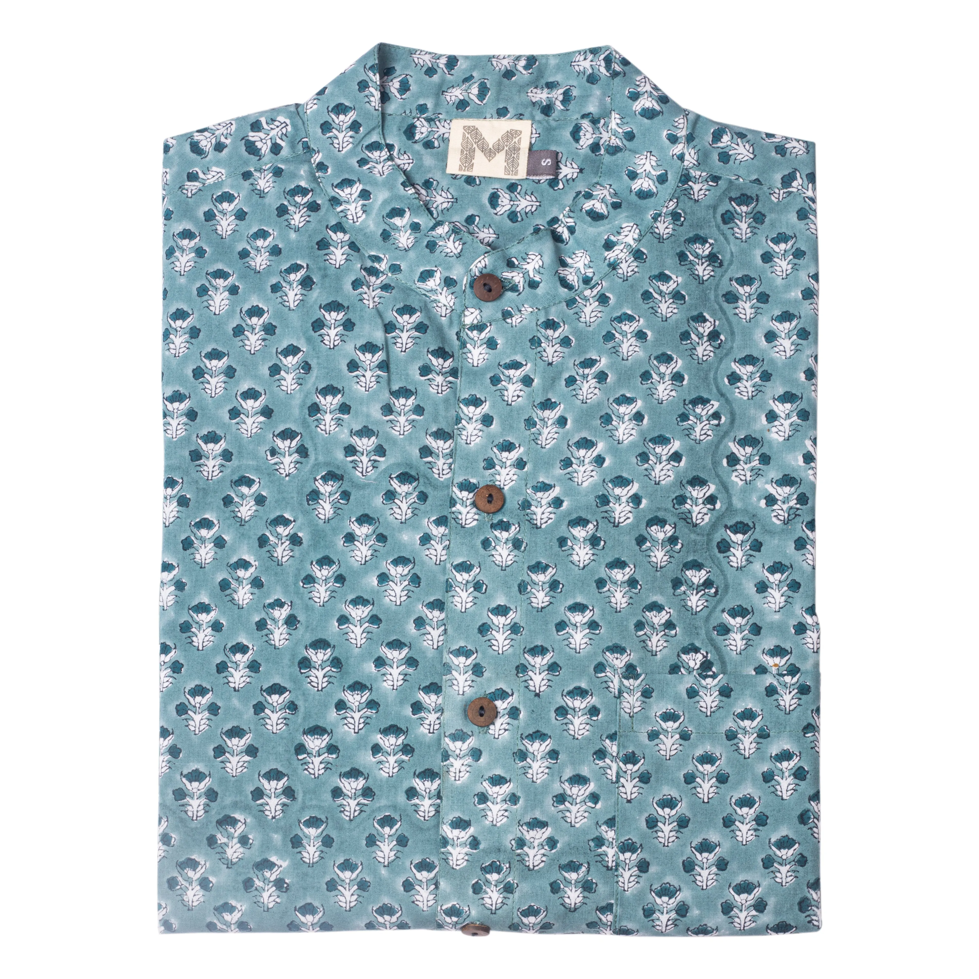 Block Printed Shirts for Men