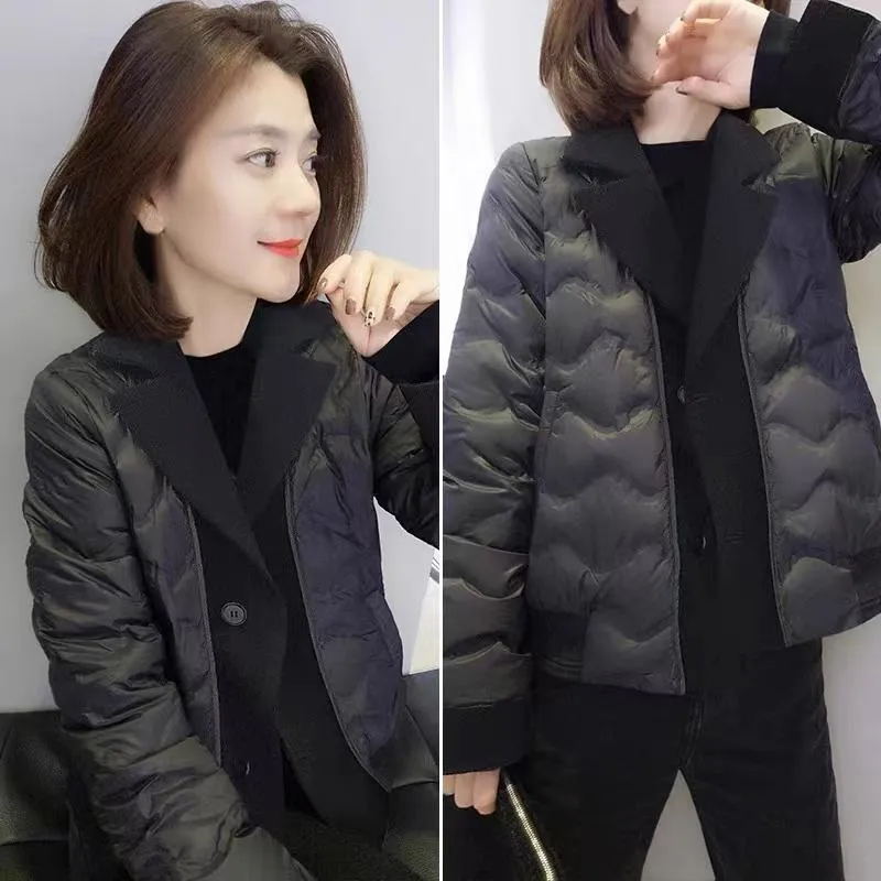 Casual Slimming Lightweight Petite Puffer Jacket Puffer Jacket