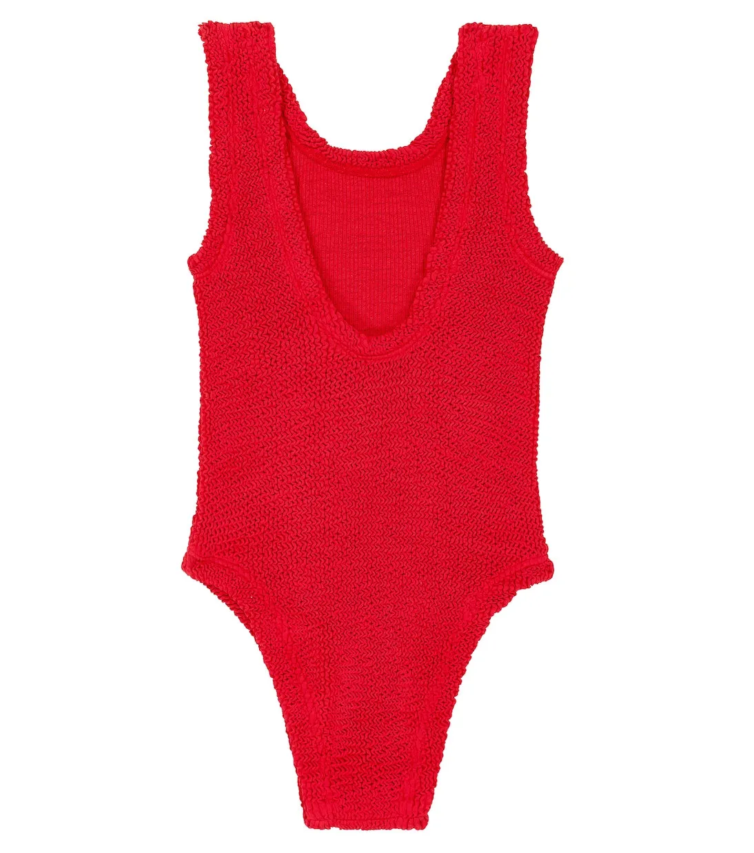 Children's classic swimsuit Hunza G Kids, red