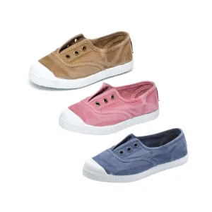 Cienta Laceless Canvas Sneaker