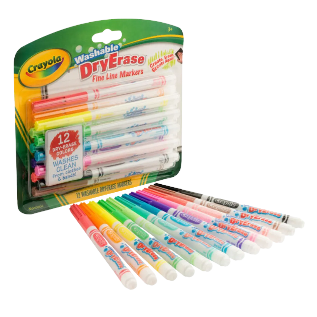 Crayola Dry Erase Markers - 12pk