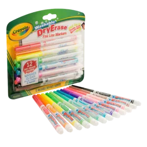 Crayola Dry Erase Markers - 12pk