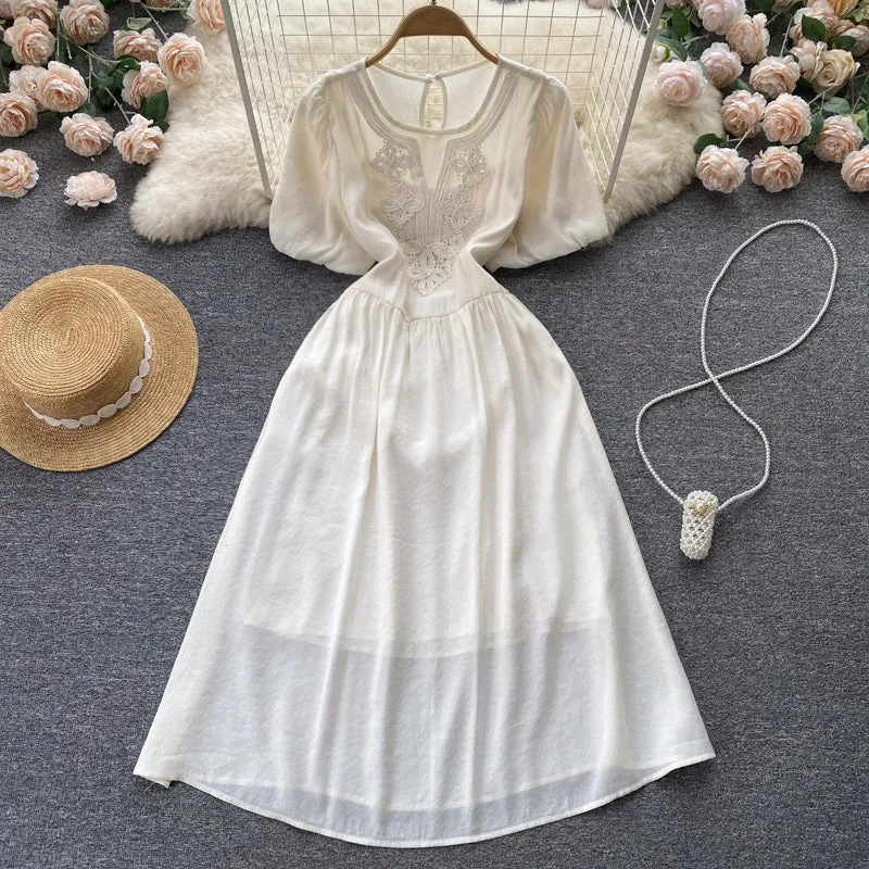 Cute A line short dress fashion girl dress    S356