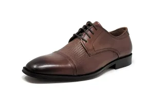 Florsheim Men's Belfast Cap Toe Oxford Cognac 3E Wide Shoes