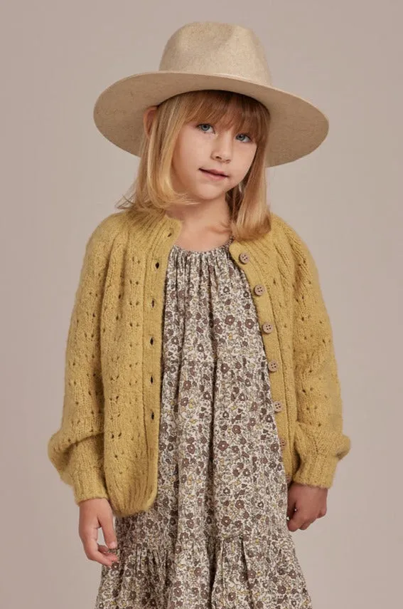 Girls and Baby Girl Sweater Rylee   Cru Tulip Cardigan (Size 4/5 left)