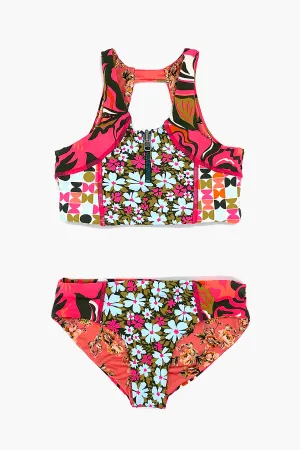 Girls Swimsuit Maaji Twister Daybreak (Size 8 left)