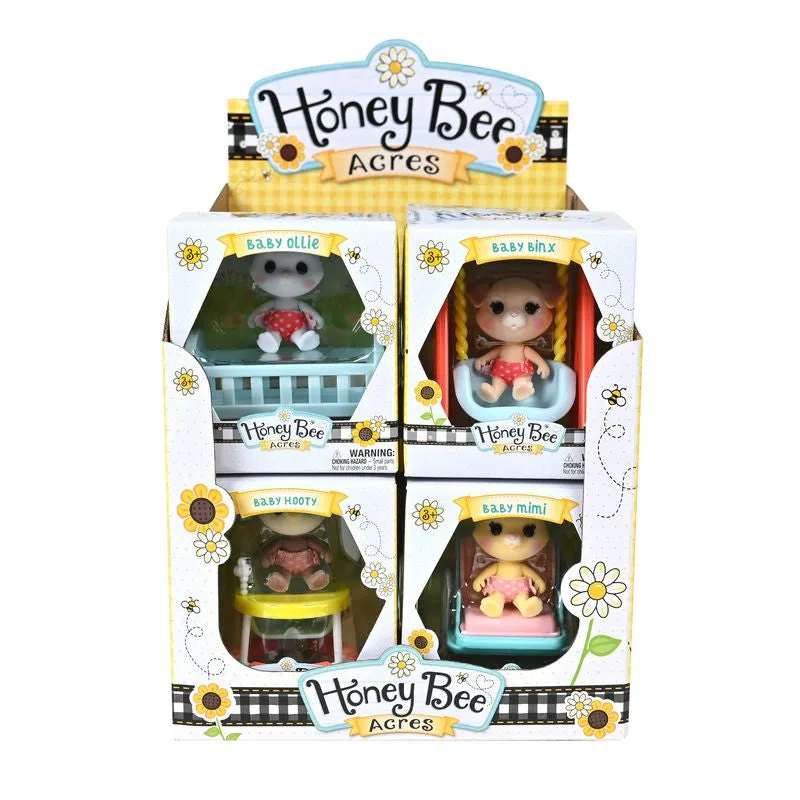 Honey Bee Acres Character Pack Baby Georgie With High Chair