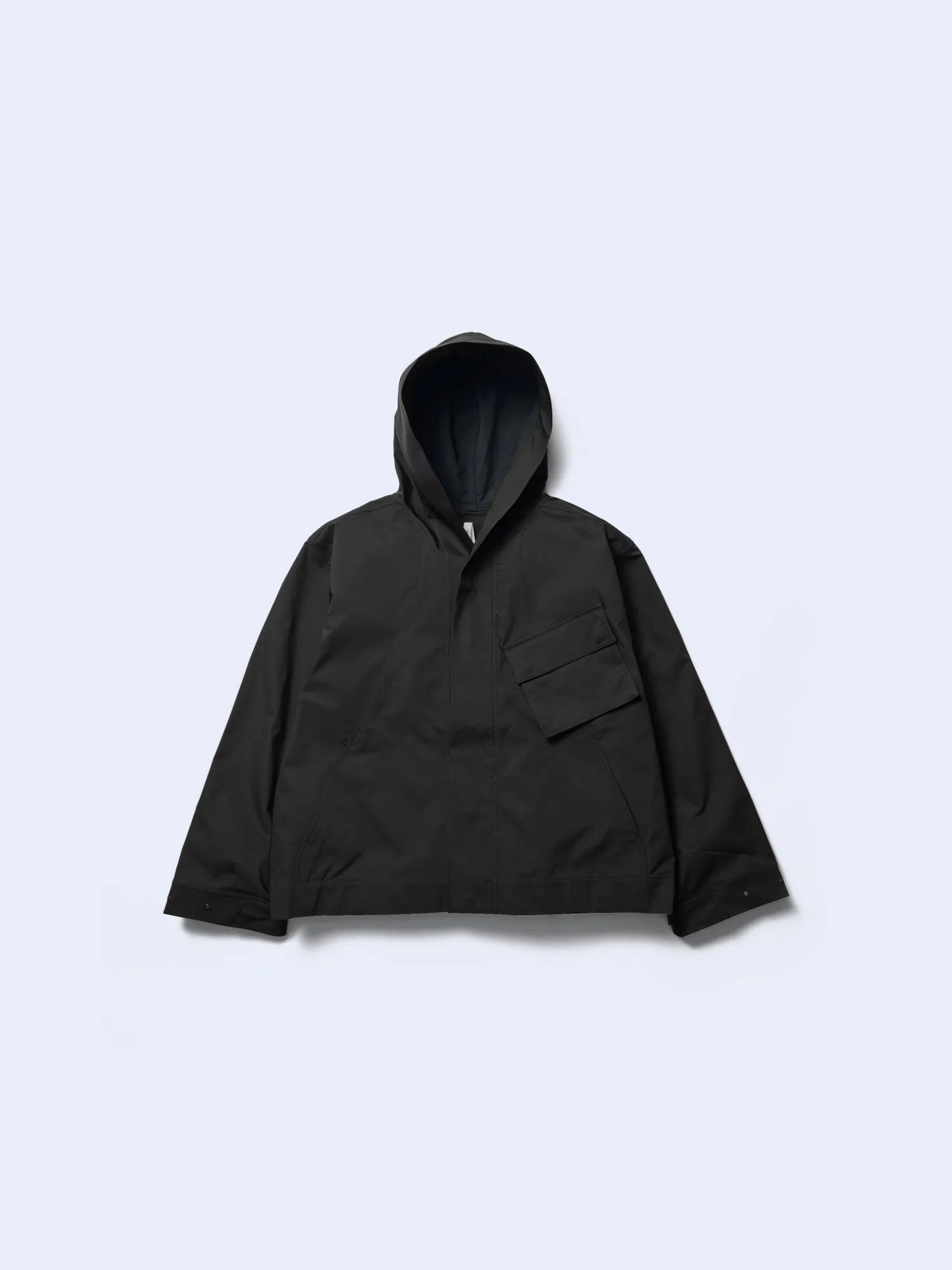 Hooded Cargo Pocket Jacket