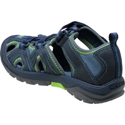 Hydro Sandals - Merrell Boys, Navy/Green