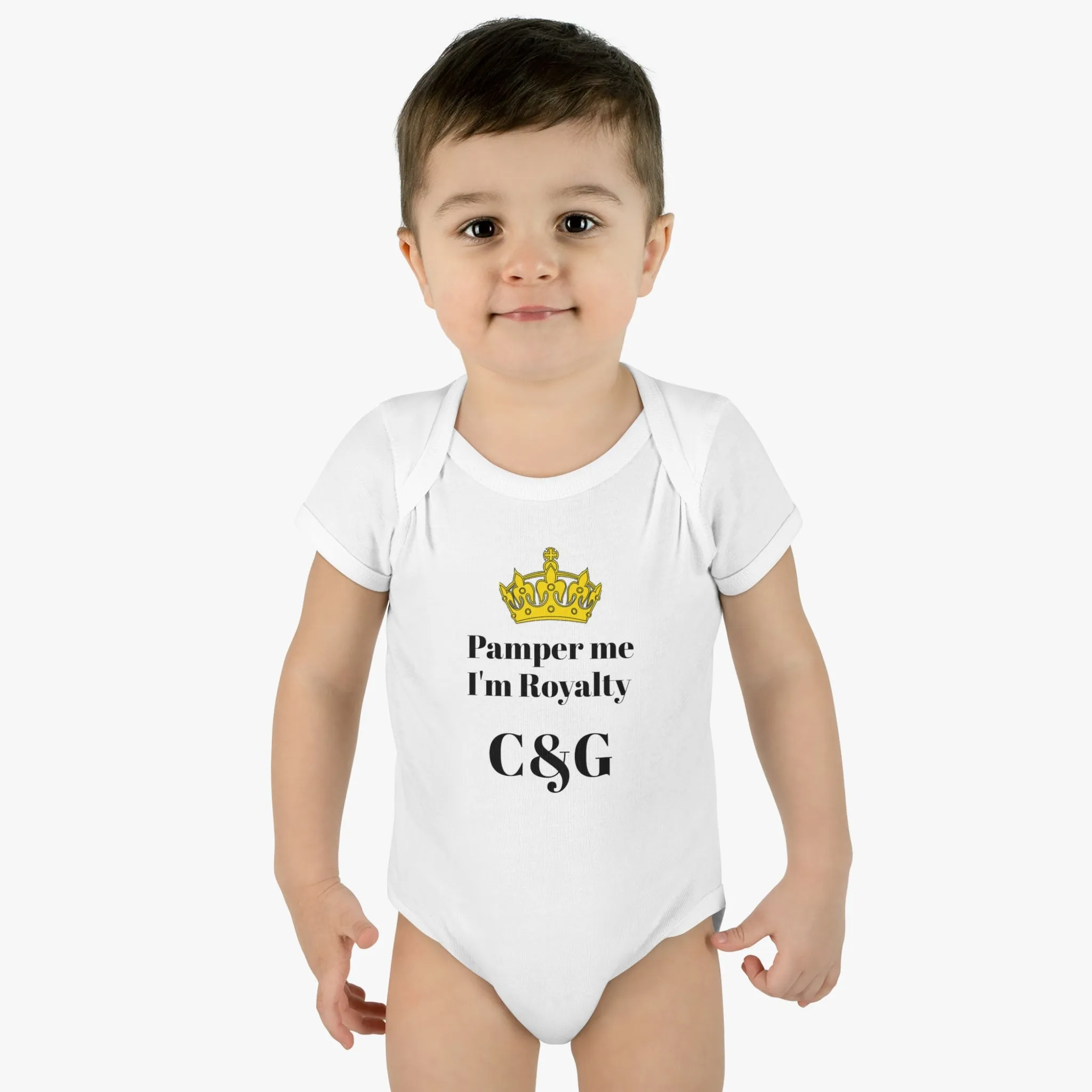 Infant Baby Rib Bodysuit (PAMPER ME CG)