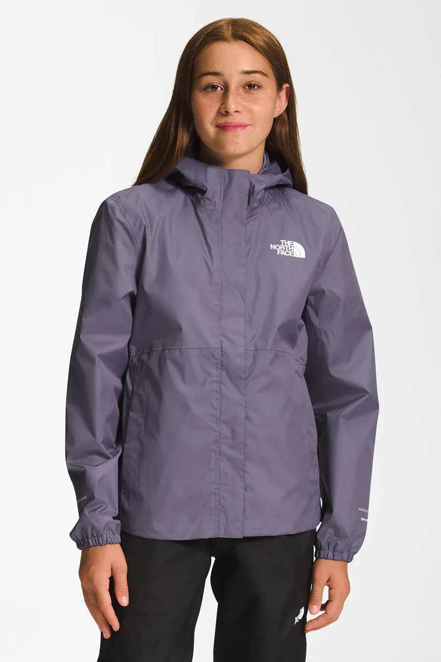 Kids Rain Jacket North Face Antora Lunar Slate