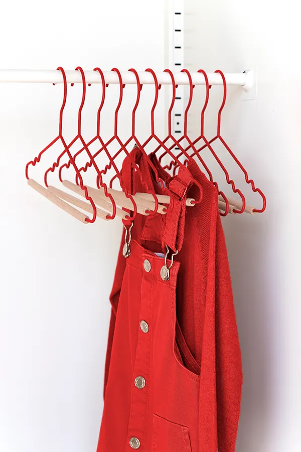 Kids Top Hangers In Poppy