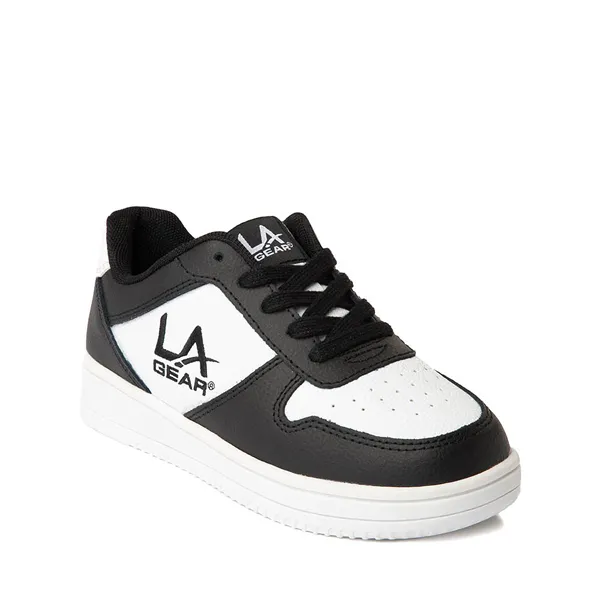 LA Gear Logo Low Top Sneakers - Little Kid, White