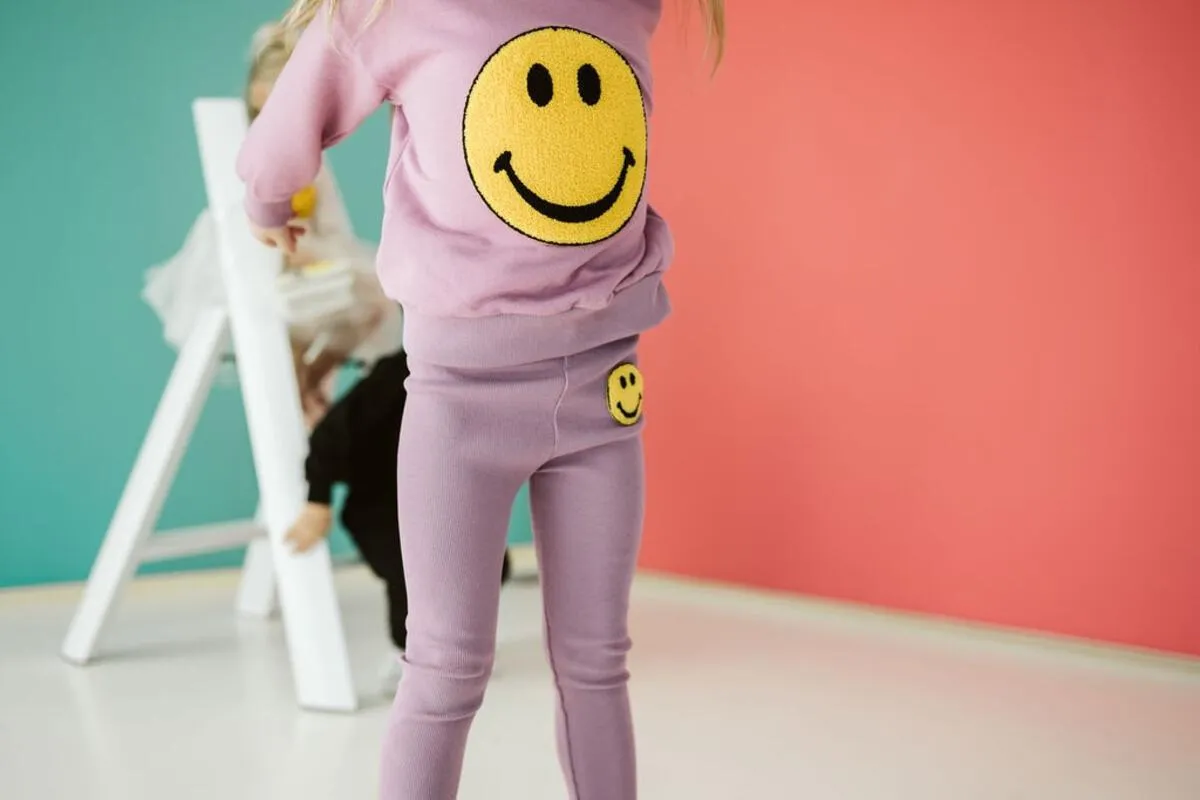 Leggings | Smile Dark Pink | Petite Hailey