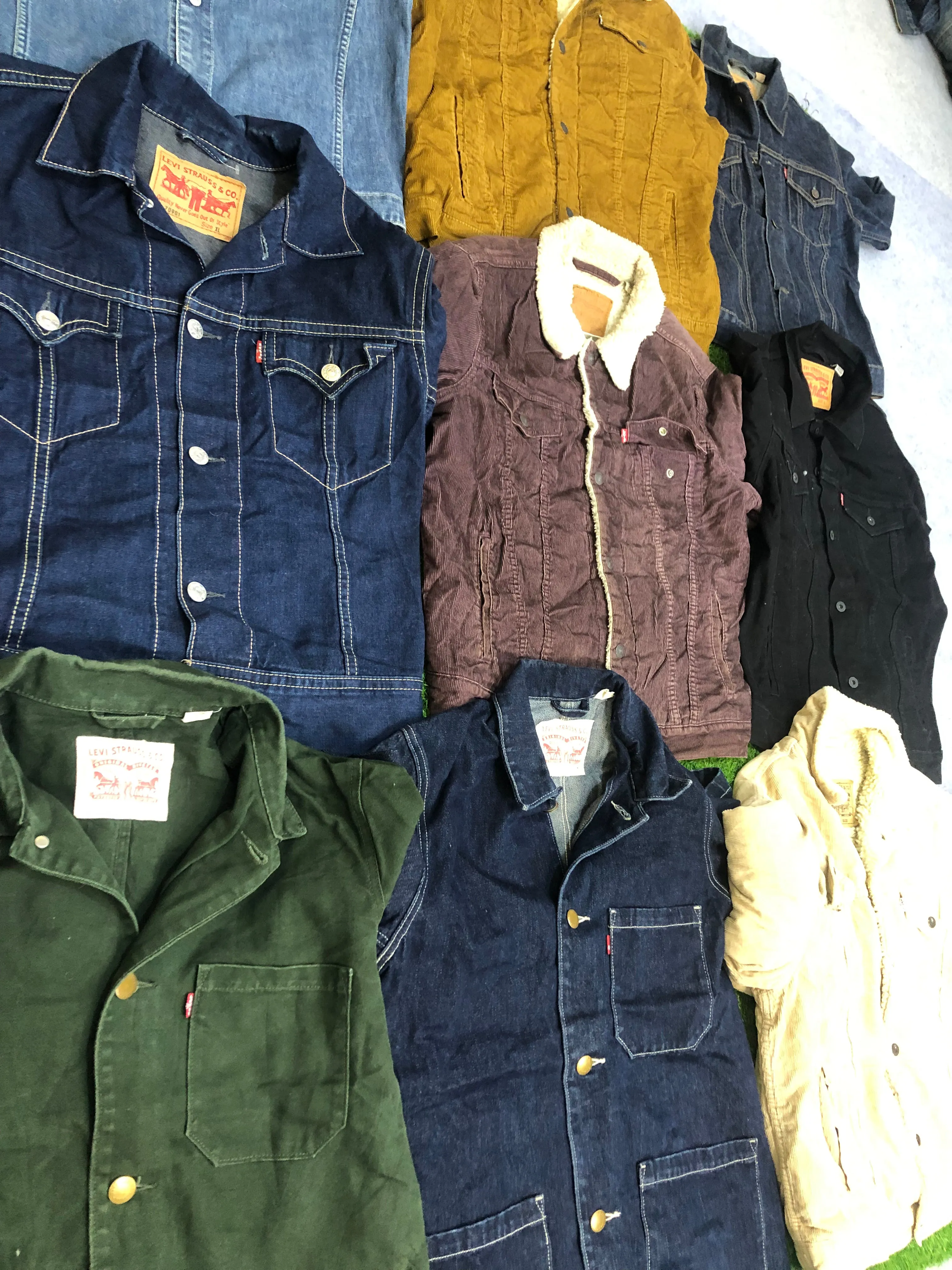 Levi's jackets Grade A 75 Pcs