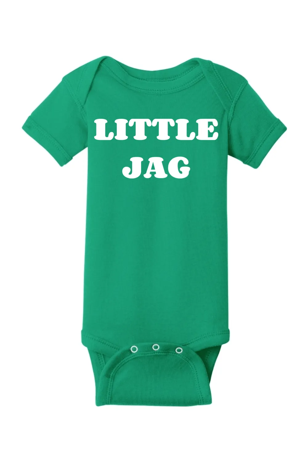 Little Jag - Infant Short Sleeve Baby Rib Bodysuit