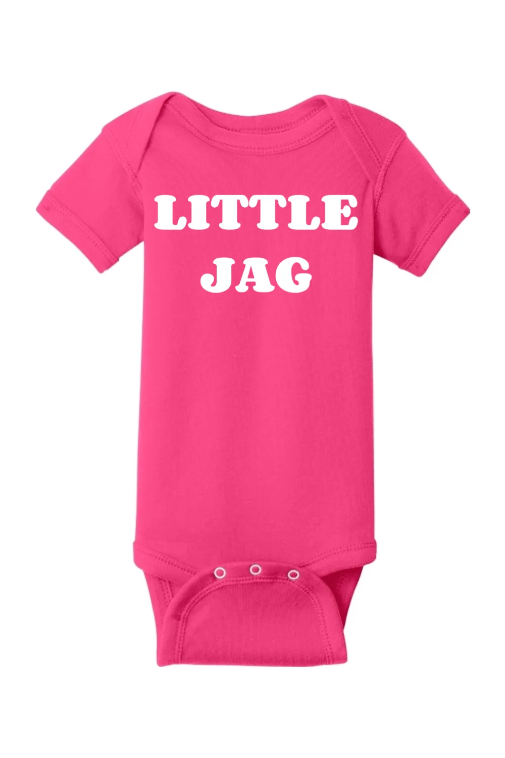 Little Jag - Infant Short Sleeve Baby Rib Bodysuit