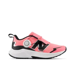 Little Kid's New Balance DynaSoft Reveal v4 BOA Color: Ultra Pink with Black