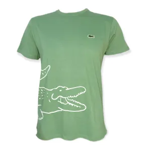 Men Slim-Fit Tshirt (Big C) - Green