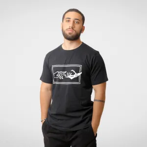 Men T-shirt - LCW- Black (2 hands)