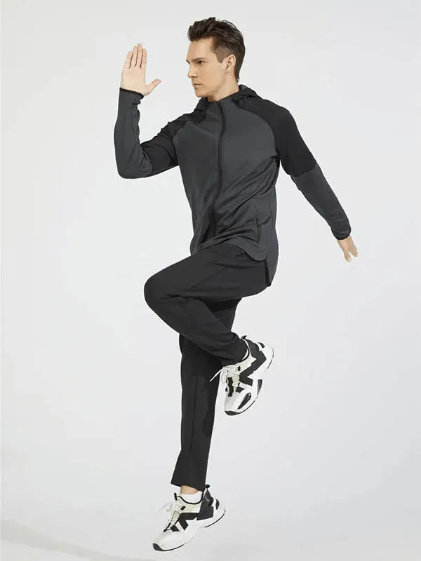 Men's Breathable Hooded Running Jacket - SF1836