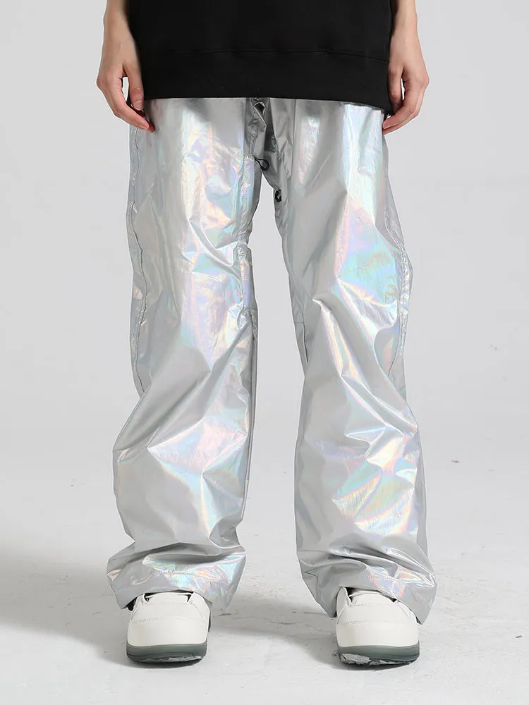 Men's Green Dazzling Ski Pants