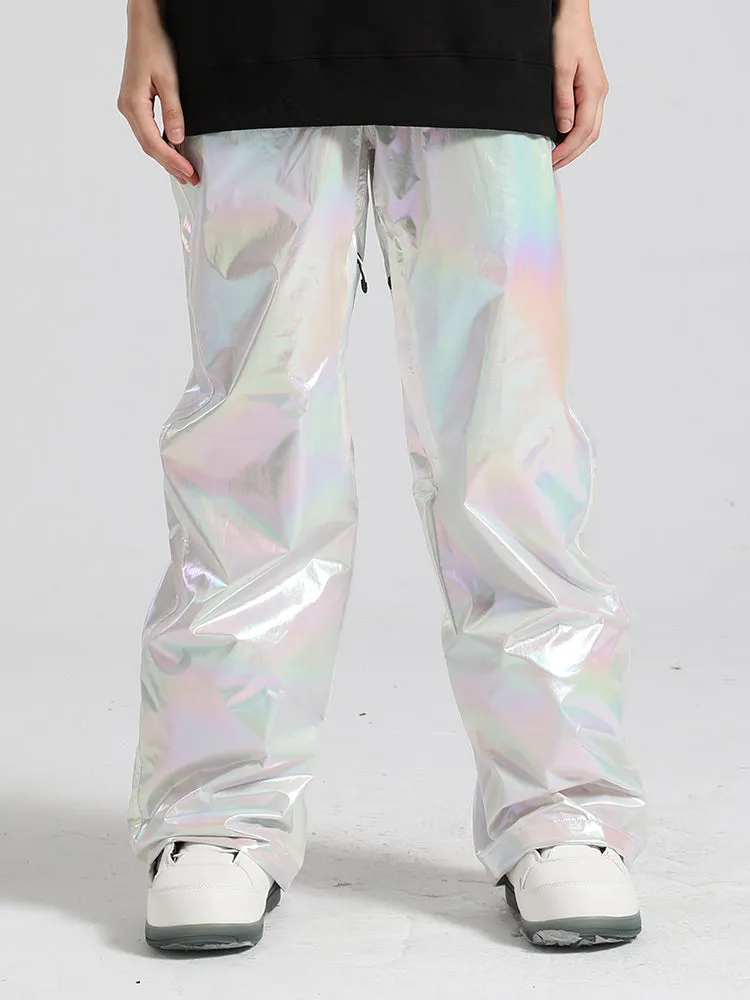 Men's Green Dazzling Ski Pants