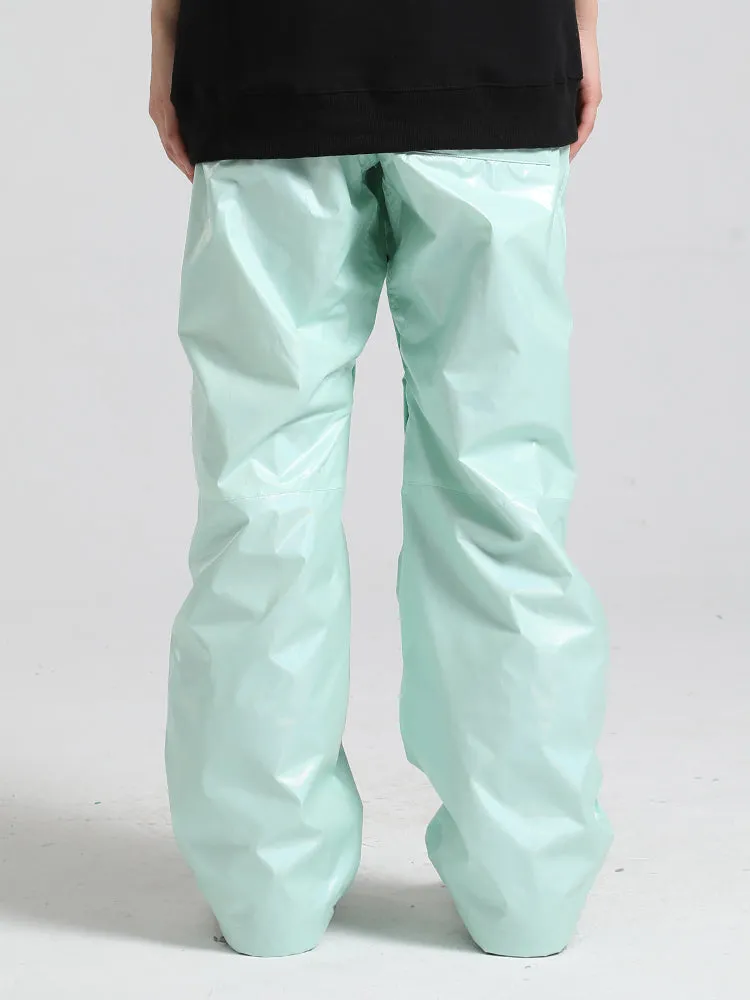 Men's Green Dazzling Ski Pants