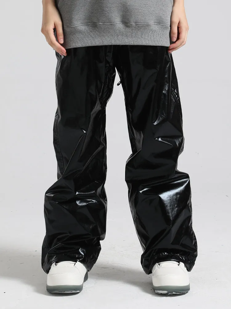 Men's Green Dazzling Ski Pants