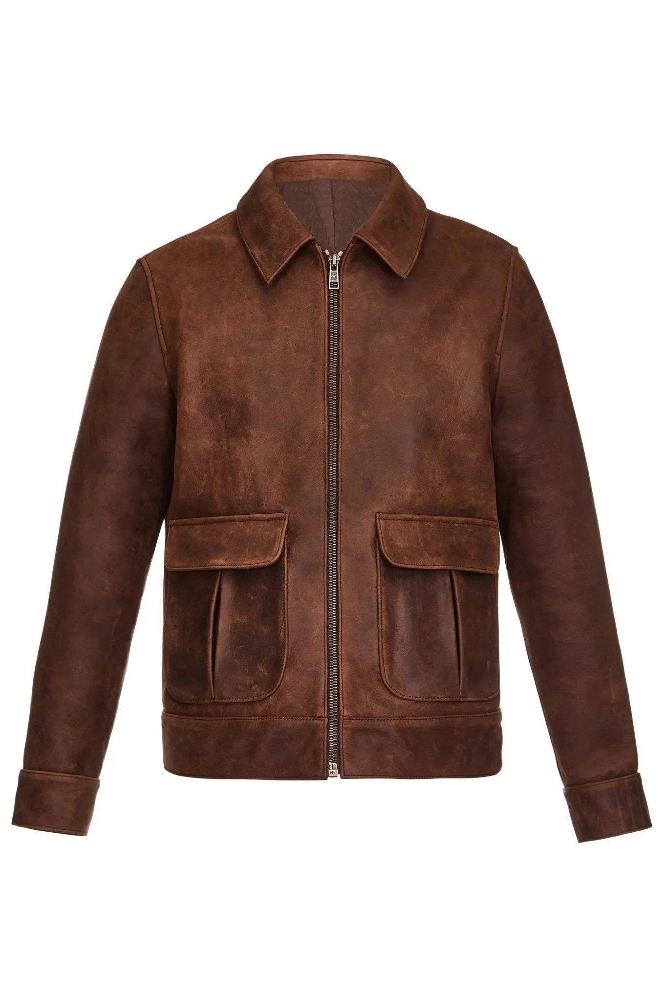 Men's Rugged and Characterful Premium Leather Jacket