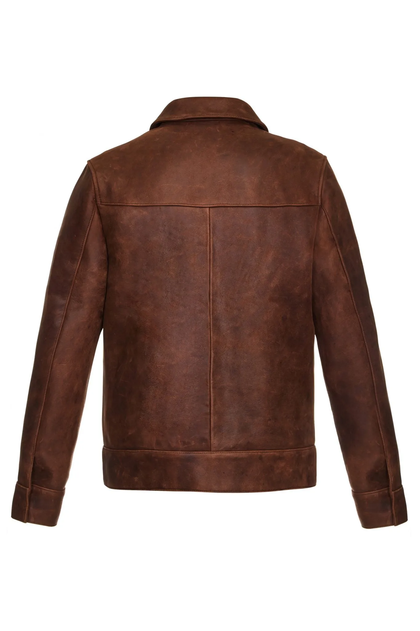 Men's Rugged and Characterful Premium Leather Jacket