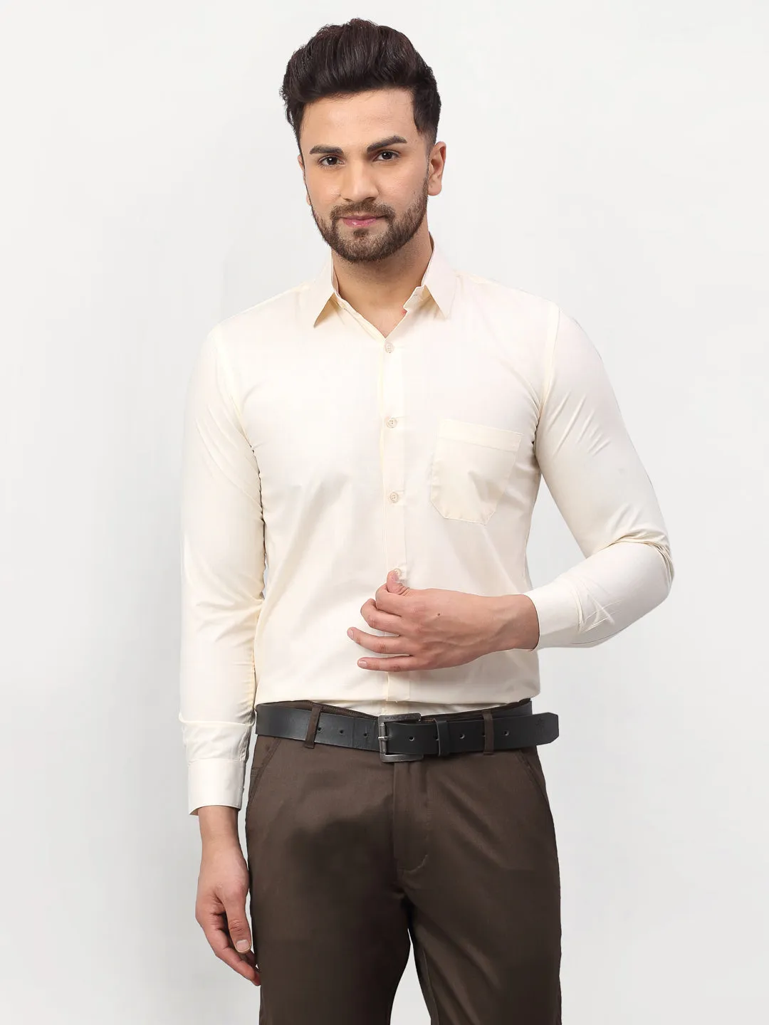 Men'S Solid Formal Shirts