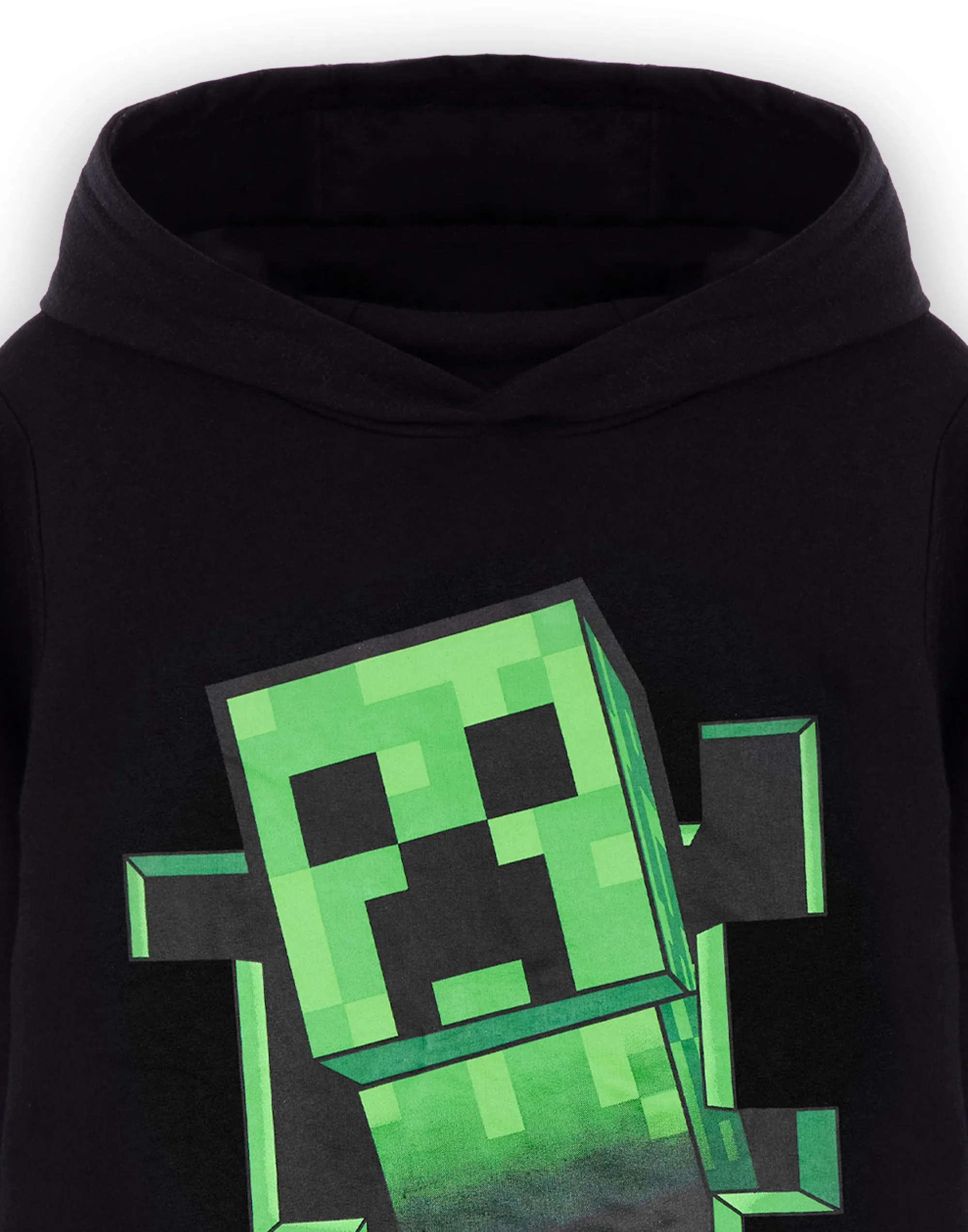 Minecraft Boys Hooded Creeper Sweatshirt