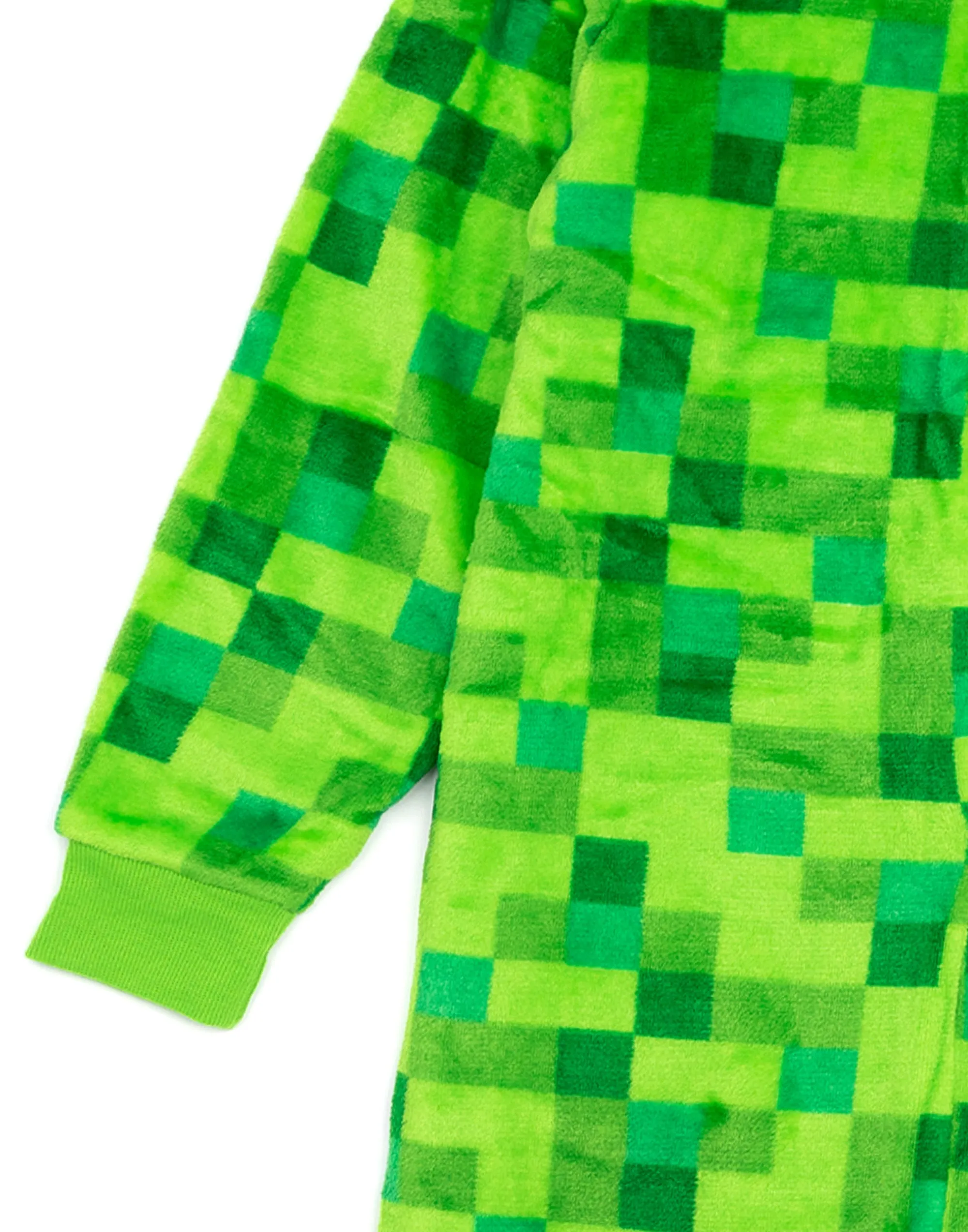 Minecraft Pixelate Creeper Unisex Kids Green Onesie