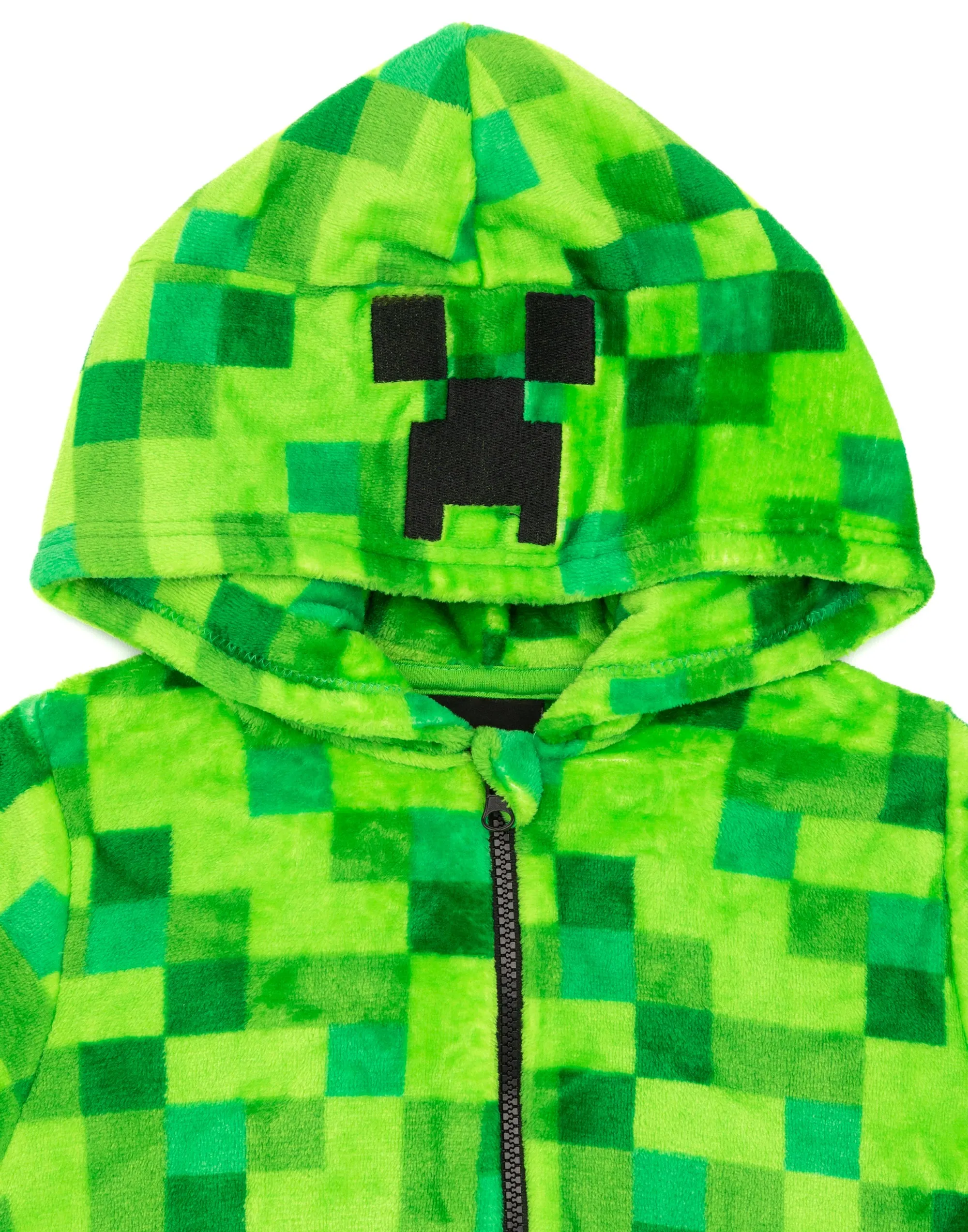 Minecraft Pixelate Creeper Unisex Kids Green Onesie