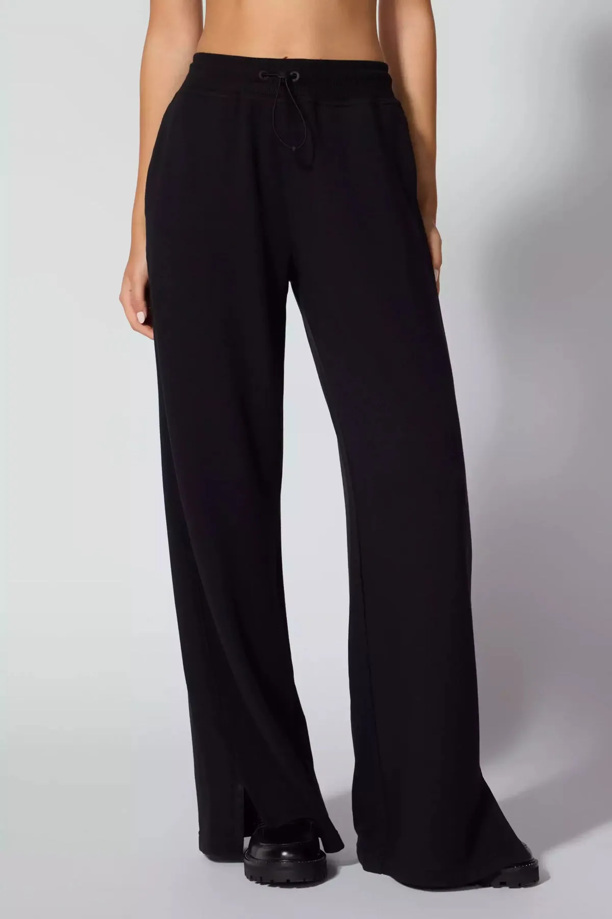 MPG Sport Women Serenity Wide Leg Pant - BLACK