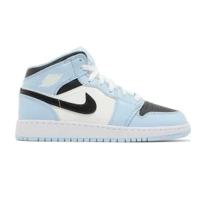 Nike Air Jordan 1 Mid GS sneakers, blue