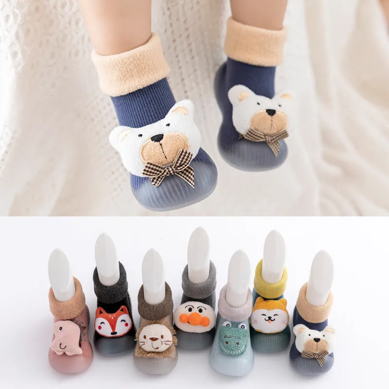 Owlkay Baby Warm Cute Cartoon Shoes