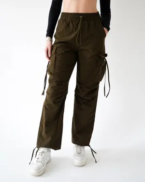 Parachute Cargo Joggers - Army