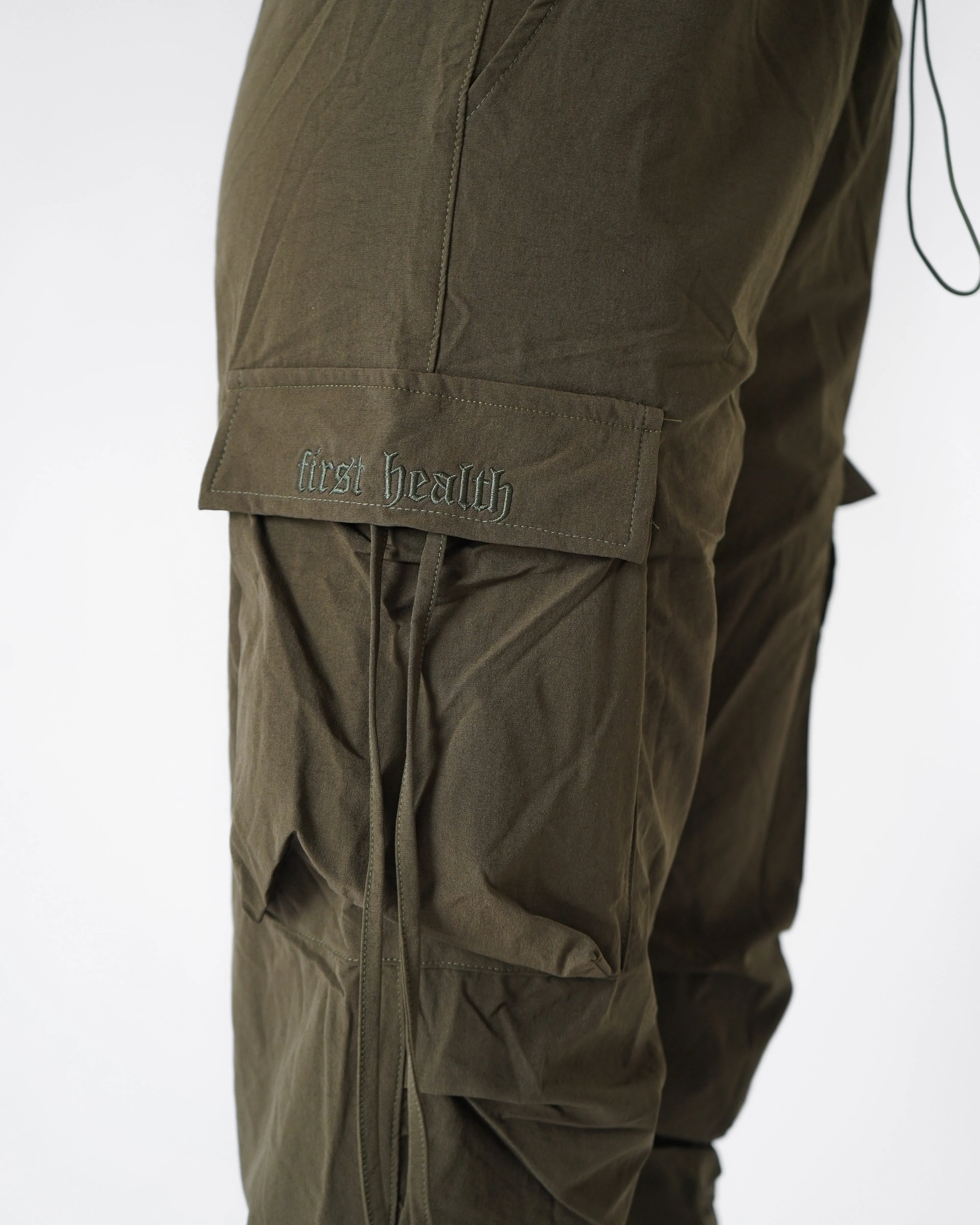 Parachute Cargo Joggers - Army